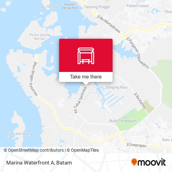 Marina Waterfront A map