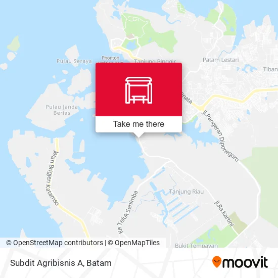 Subdit Agribisnis A map