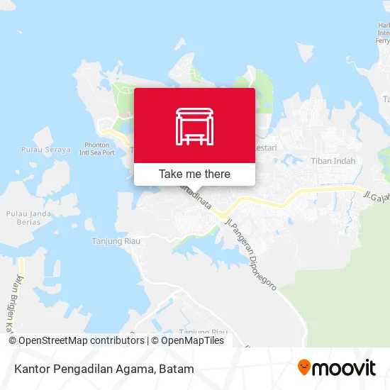 Kantor Pengadilan Agama map