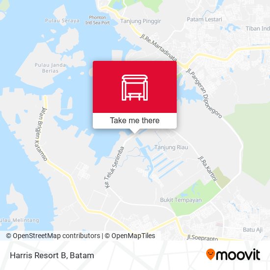 Harris Resort B map