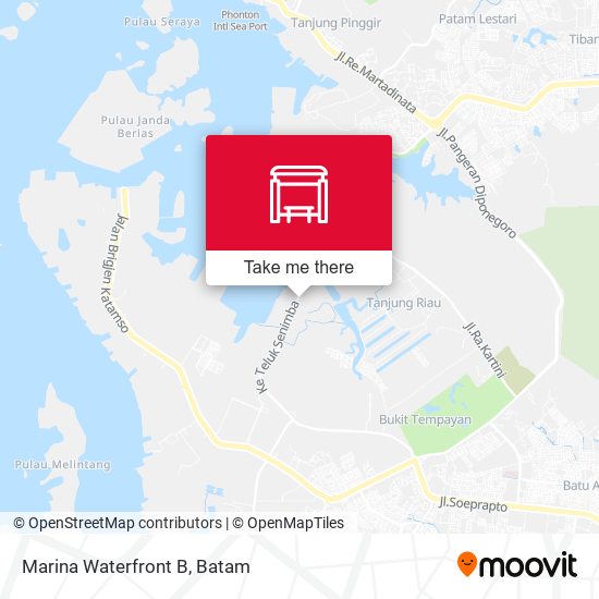Marina Waterfront B map