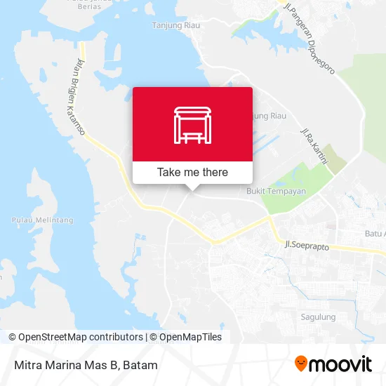 Mitra Marina Mas B map