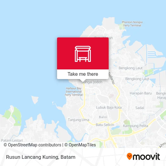 Rusun Lancang Kuning map
