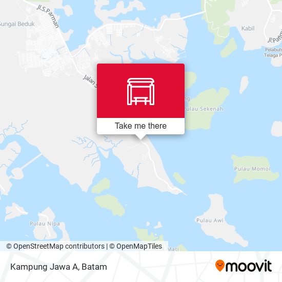Kampung Jawa A map