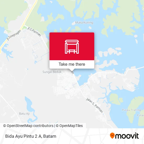 Bida Ayu Pintu 2 A map