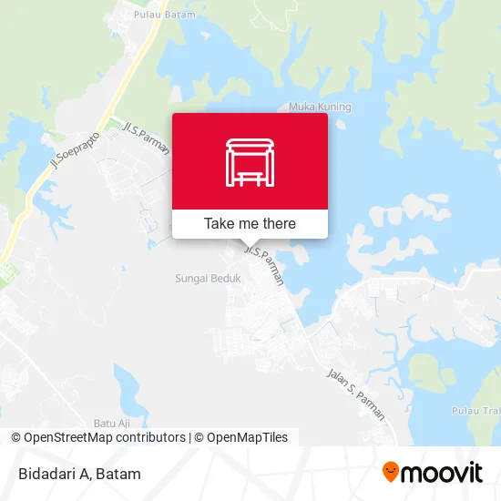Bidadari A map