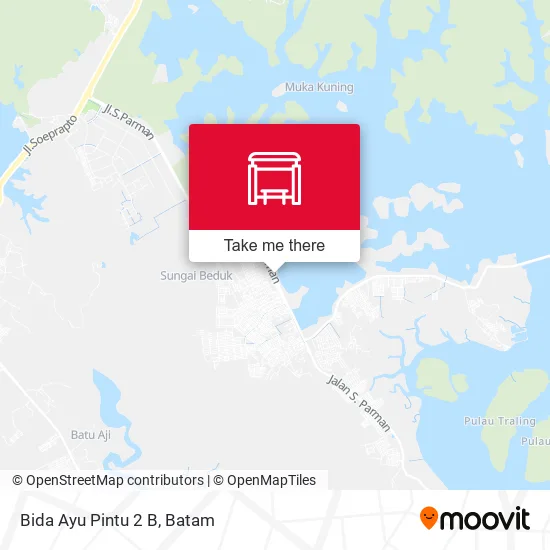 Bida Ayu Pintu 2 B map