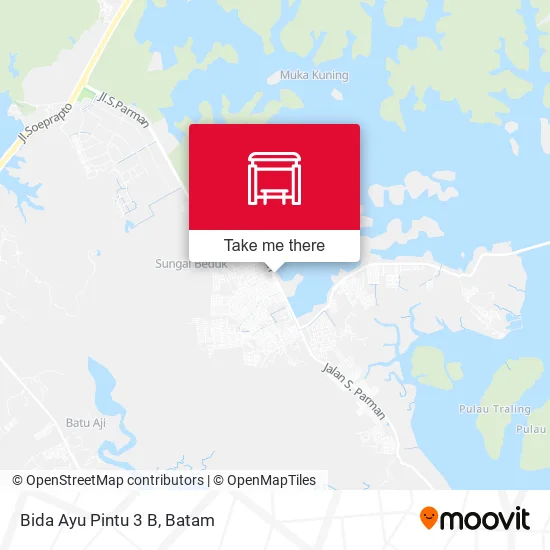 Bida Ayu Pintu 3 B map