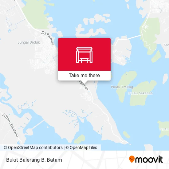 Bukit Balerang B map