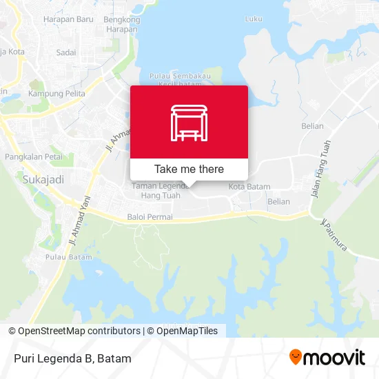 Puri Legenda B map