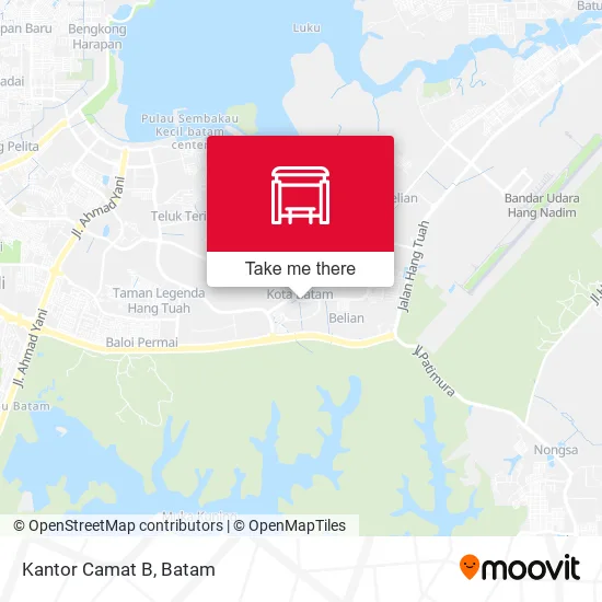 Kantor Camat B map