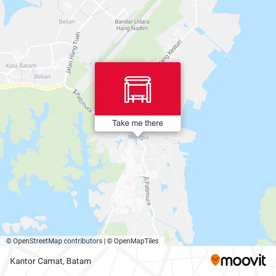 Kantor Camat map