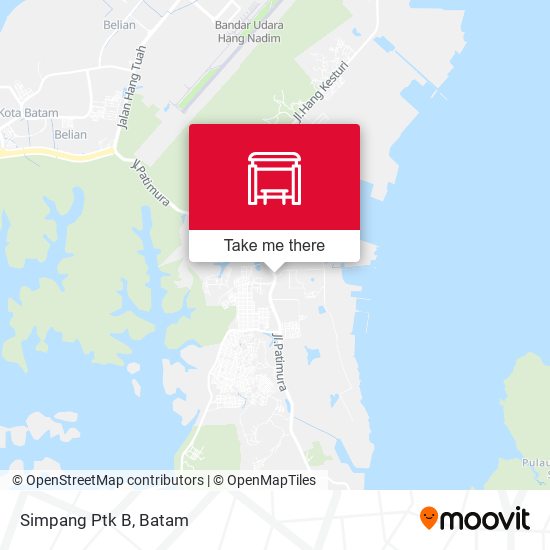 Simpang Ptk B map