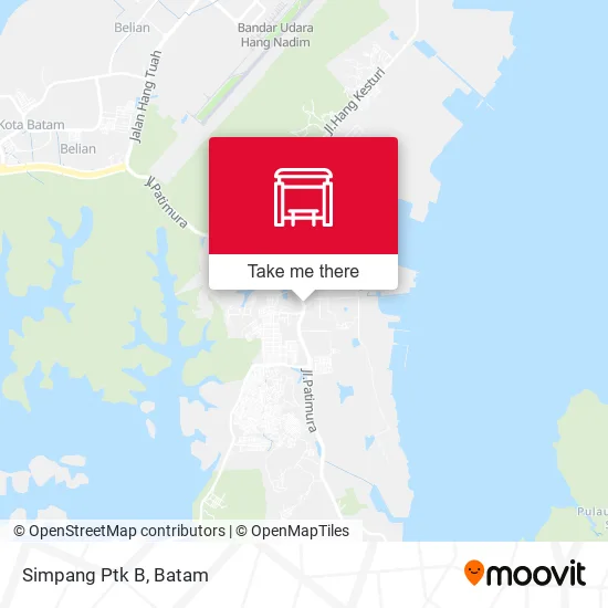 Simpang Ptk B map