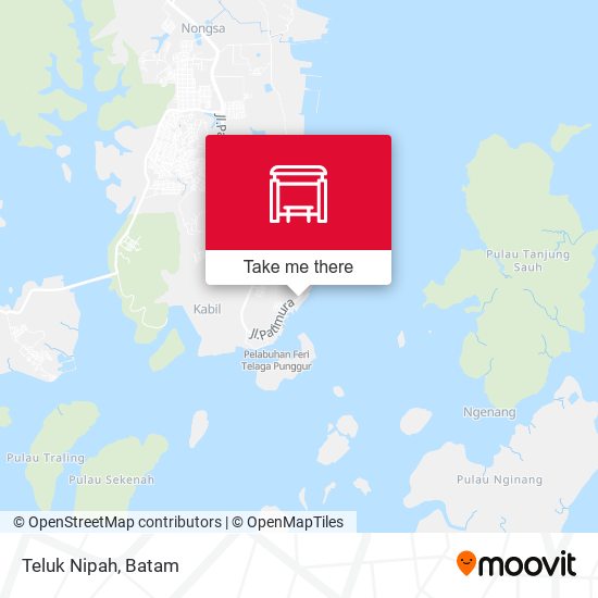 Teluk Nipah map