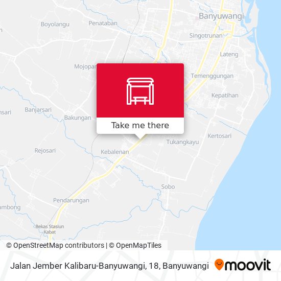 Jalan Jember Kalibaru-Banyuwangi, 18 map