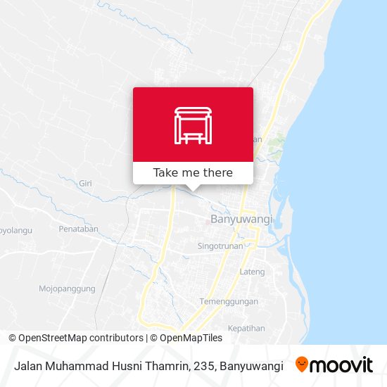 Jalan Muhammad Husni Thamrin, 235 map