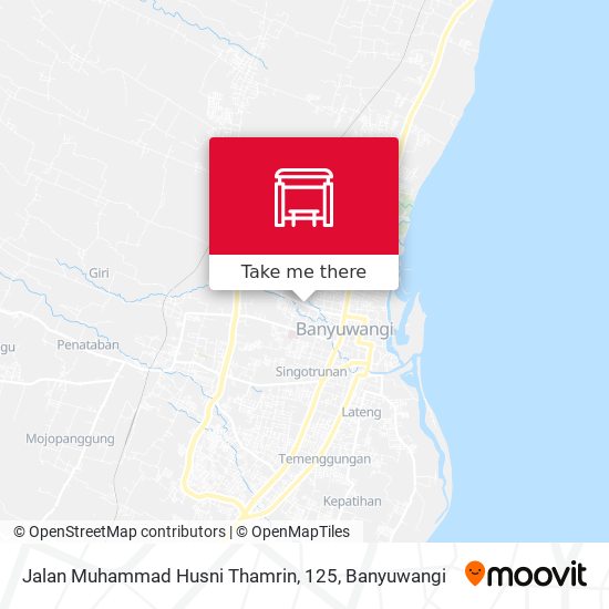 Jalan Muhammad Husni Thamrin, 125 map