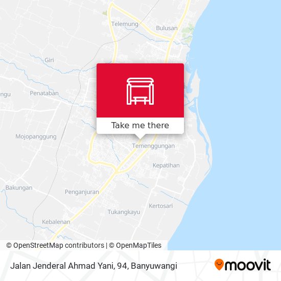 Jalan Jenderal Ahmad Yani, 94 map