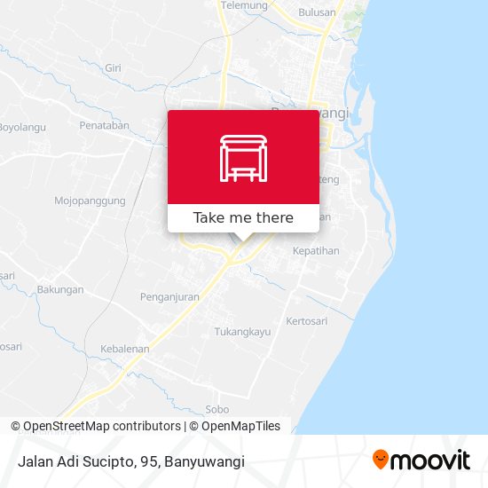 Jalan Adi Sucipto, 95 map