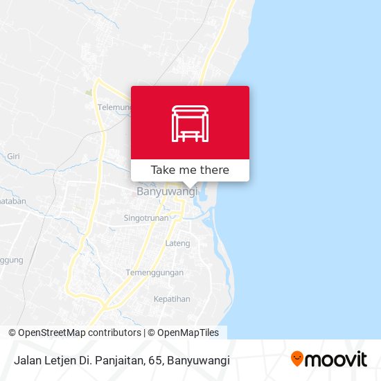 Jalan Letjen Di. Panjaitan, 65 map