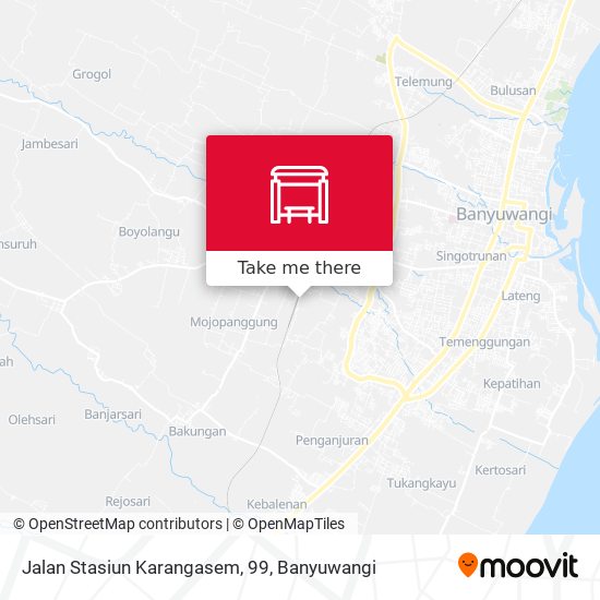 Jalan Stasiun Karangasem, 99 map