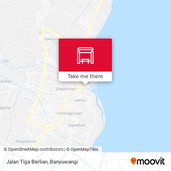 Jalan Tiga Berlian map