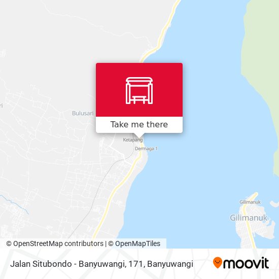 Jalan Situbondo - Banyuwangi, 171 map