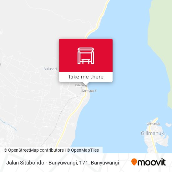 Jalan Situbondo - Banyuwangi, 171 map