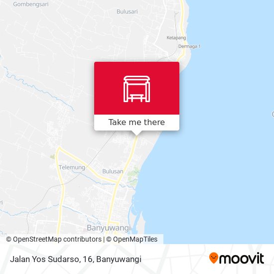 Jalan Yos Sudarso, 16 map