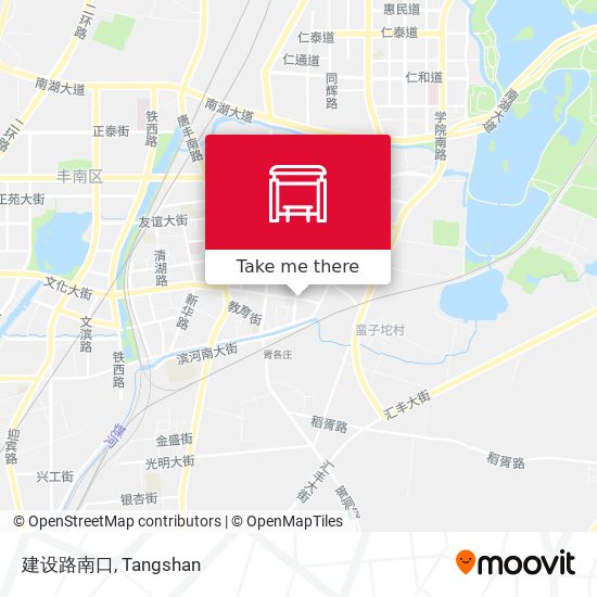 建设路南口 map