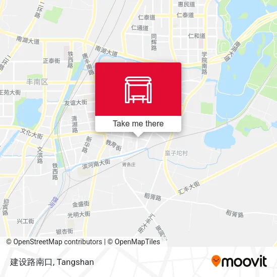 建设路南口 map