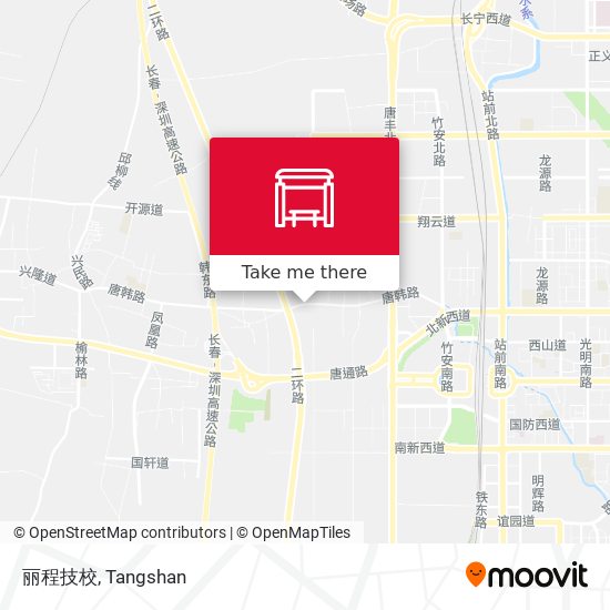 丽程技校 map