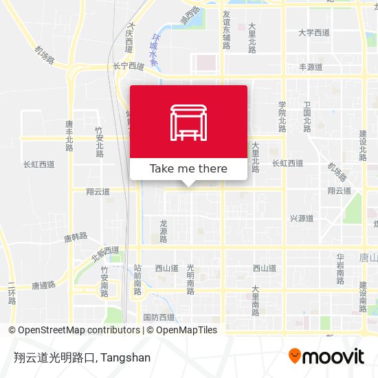 翔云道光明路口 map