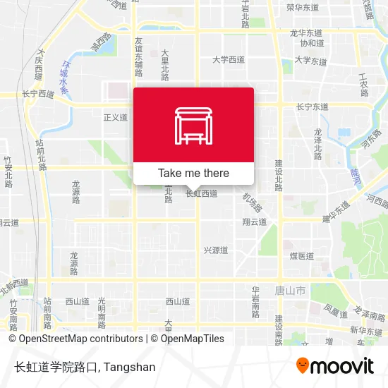 长虹道学院路口 map