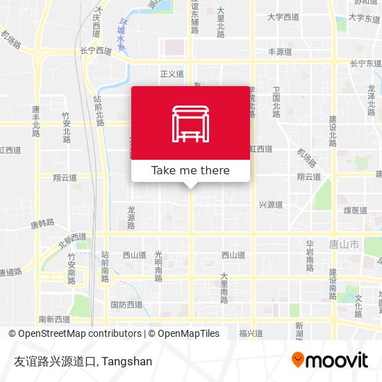 友谊路兴源道口 map