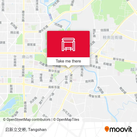 启新立交桥 map