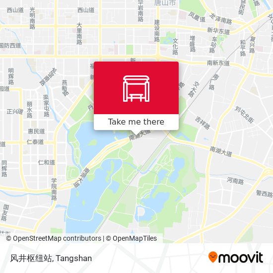 风井枢纽站 map
