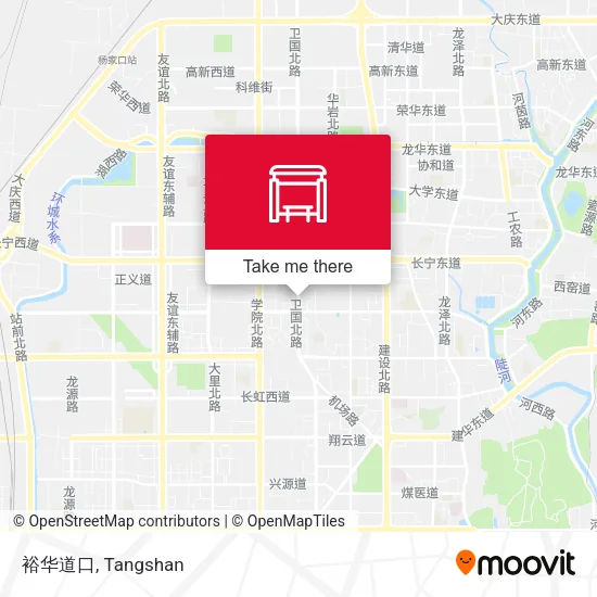 裕华道口 map