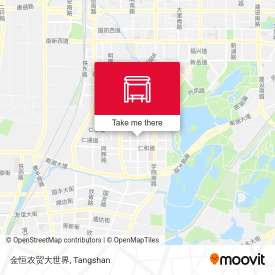 金恒农贸大世界 map