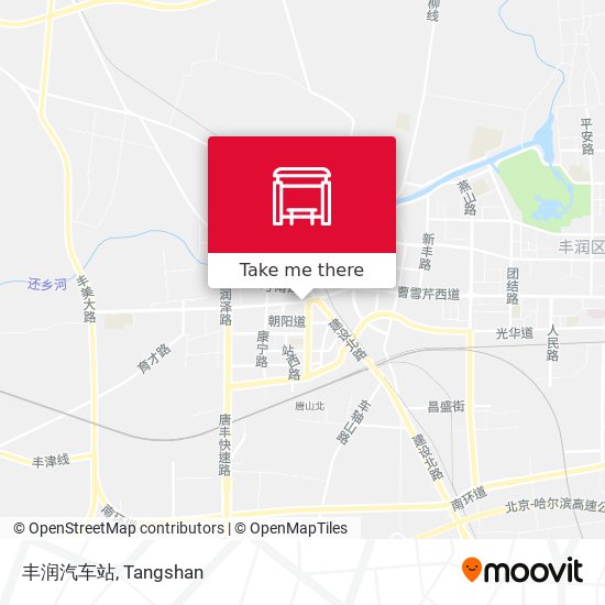 丰润汽车站 map