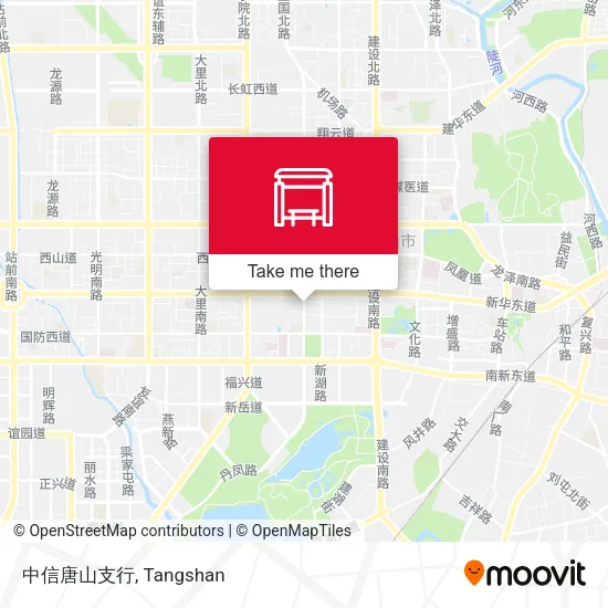 中信唐山支行 map