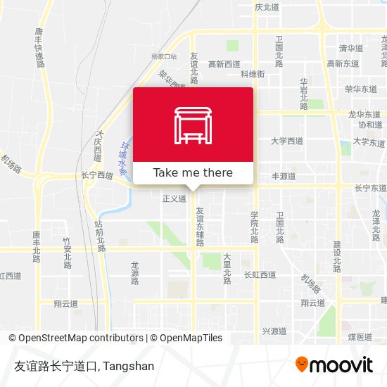 友谊路长宁道口 map