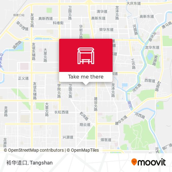 裕华道口 map
