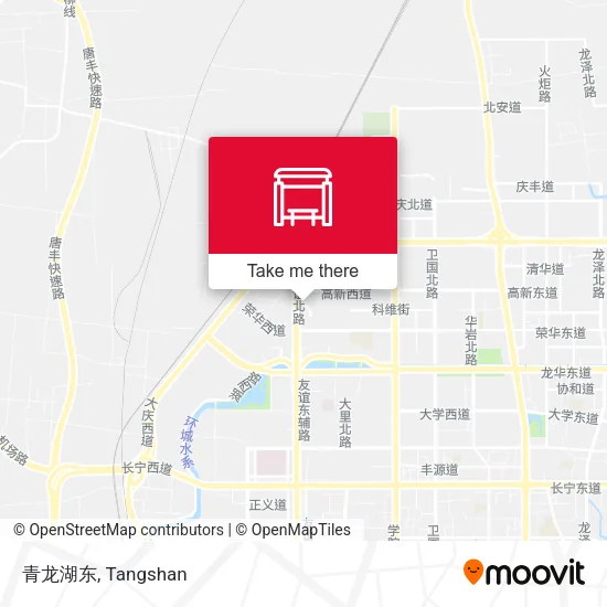 青龙湖东 map