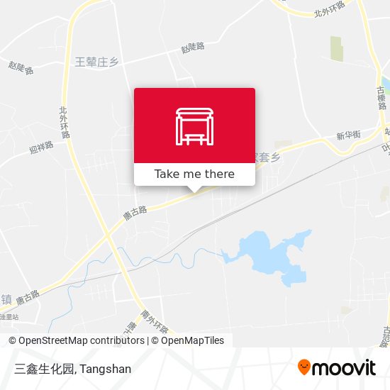 三鑫生化园 map