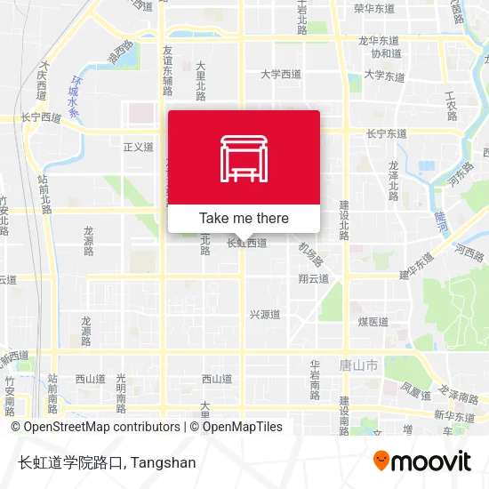 长虹道学院路口 map