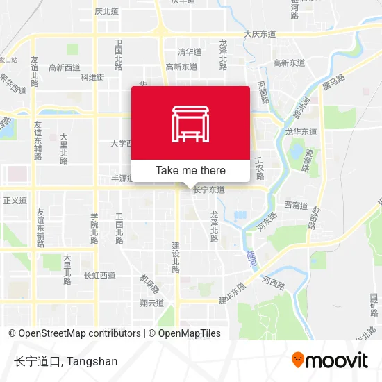 长宁道口 map