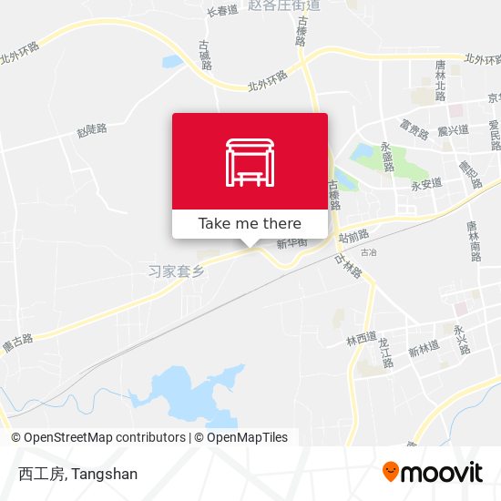 西工房 map