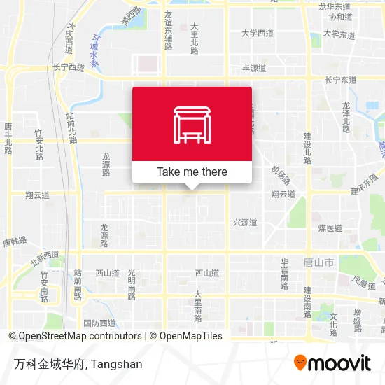 万科金域华府 map